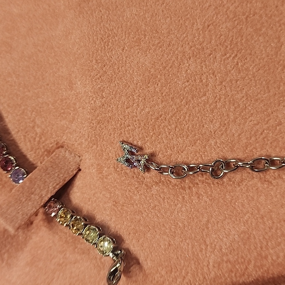 Amina Muaddi Tennis Necklace - Picture 5 of 5